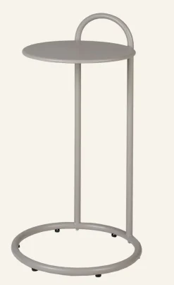 Sidobord taupe - 72,5 cm ø35,8