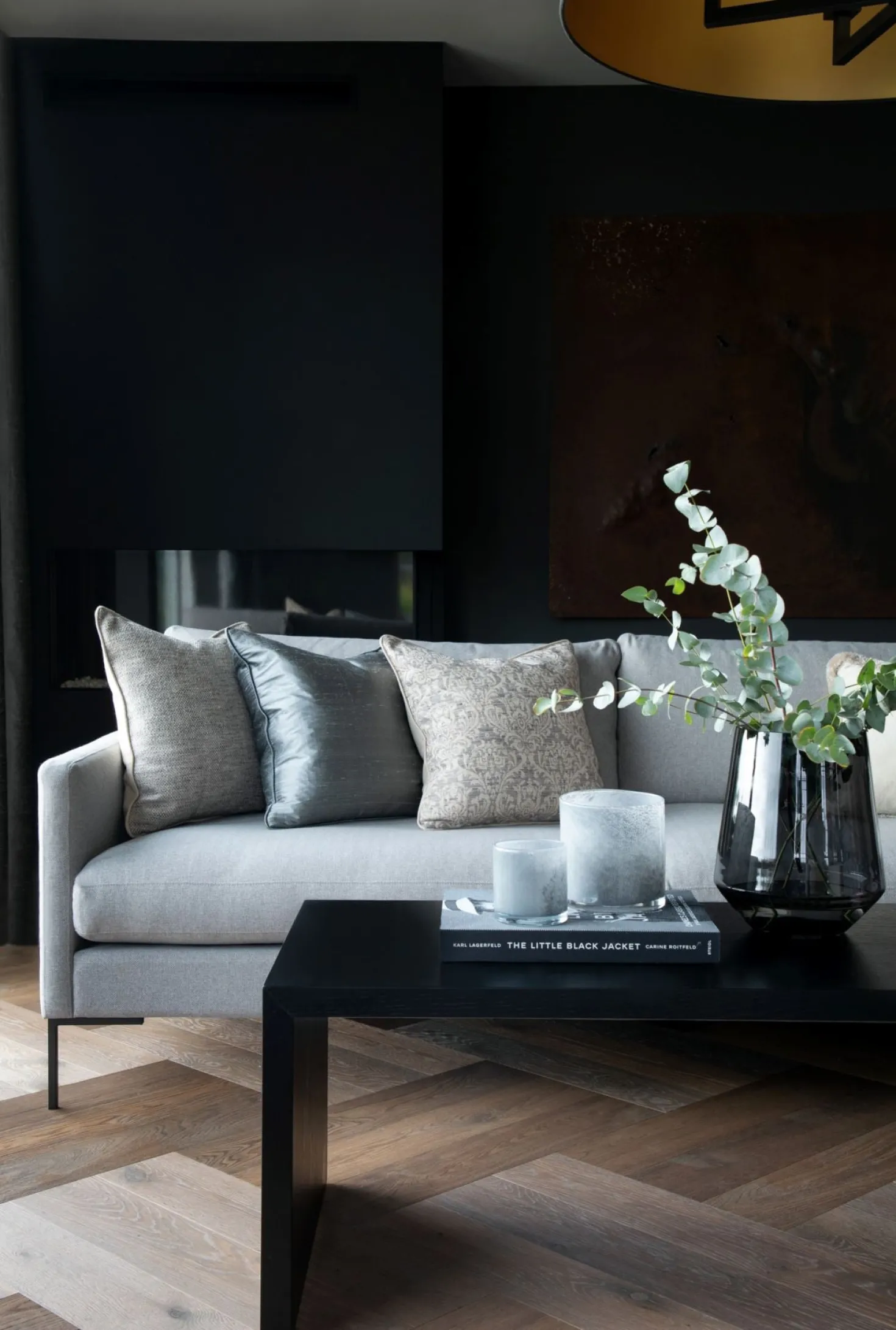 3-sits soffa ljusgrå - 227x100x83 cm