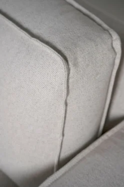 3-sits soffa natur - 222x95x79 cm