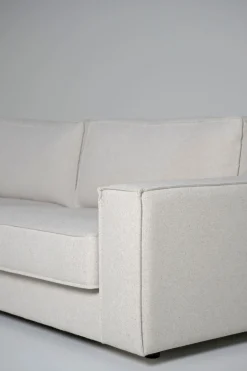 3-sits soffa natur - 222x95x79 cm