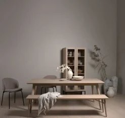 Sittbänk natur - 40x190x45 cm