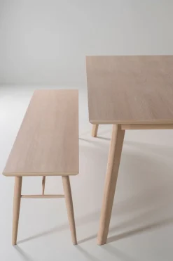 Sittbänk natur - 40x190x45 cm