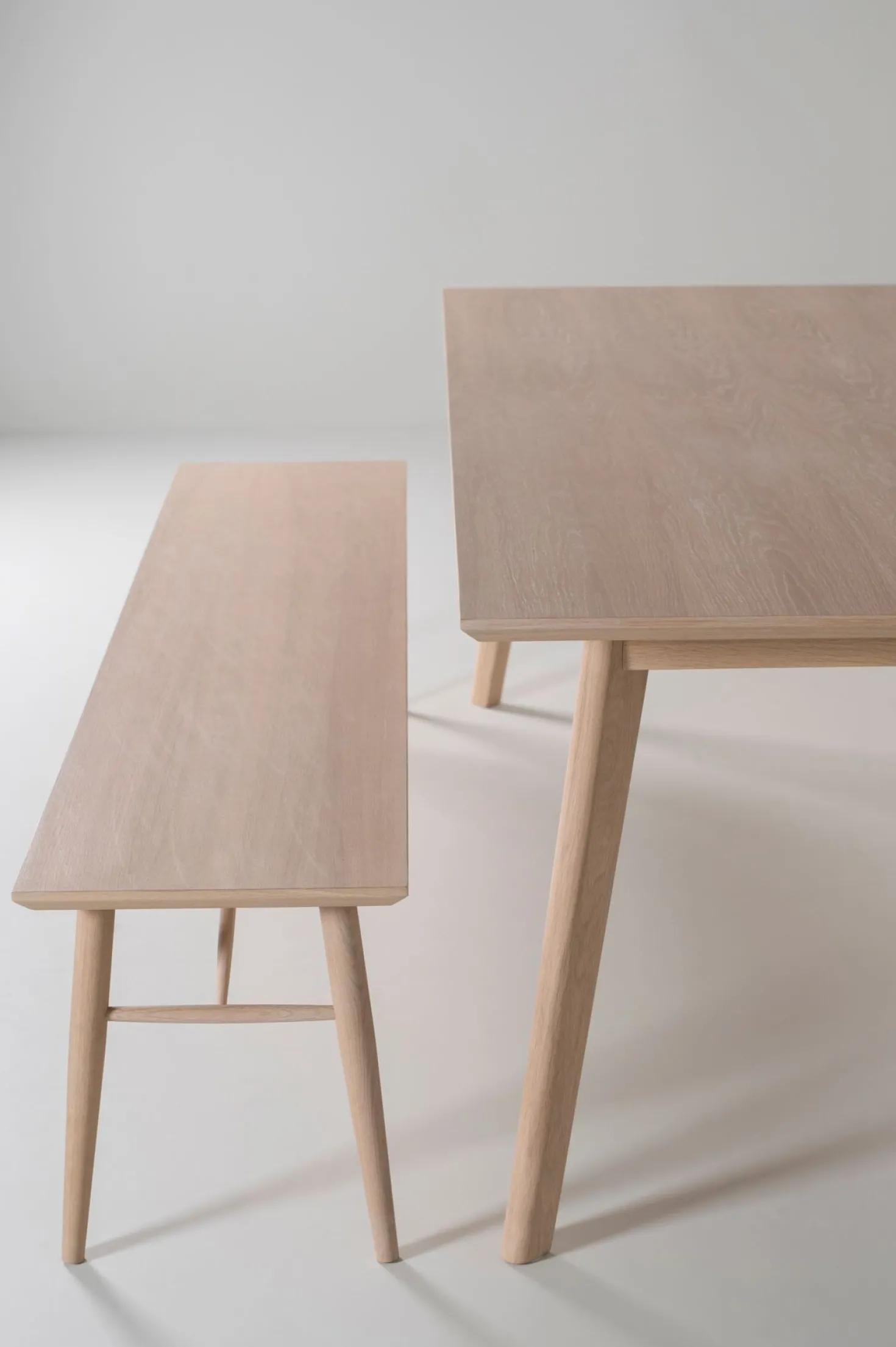 Sittbänk natur - 40x190x45 cm