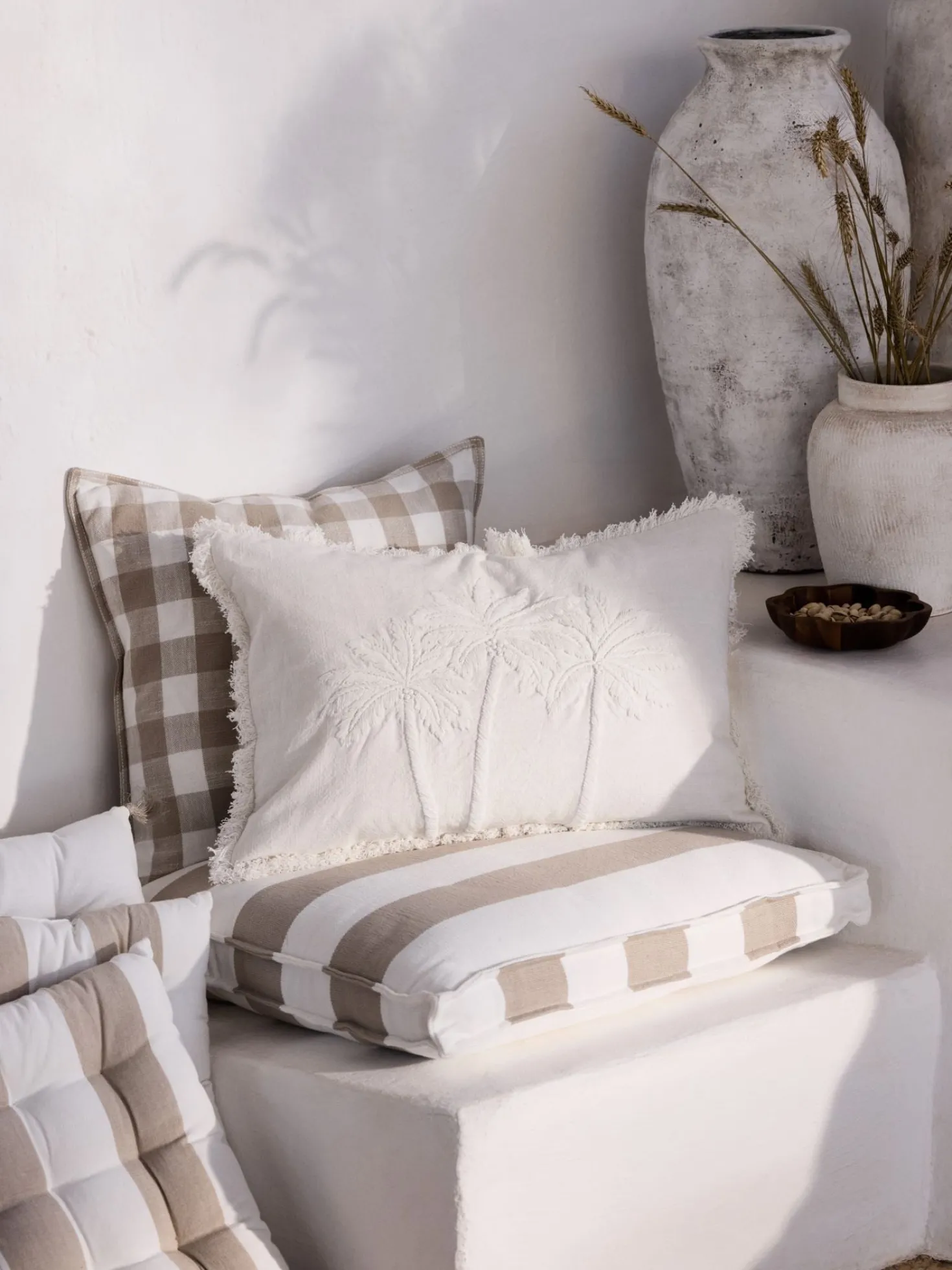 Sittkudde beige - 60x60x10cm