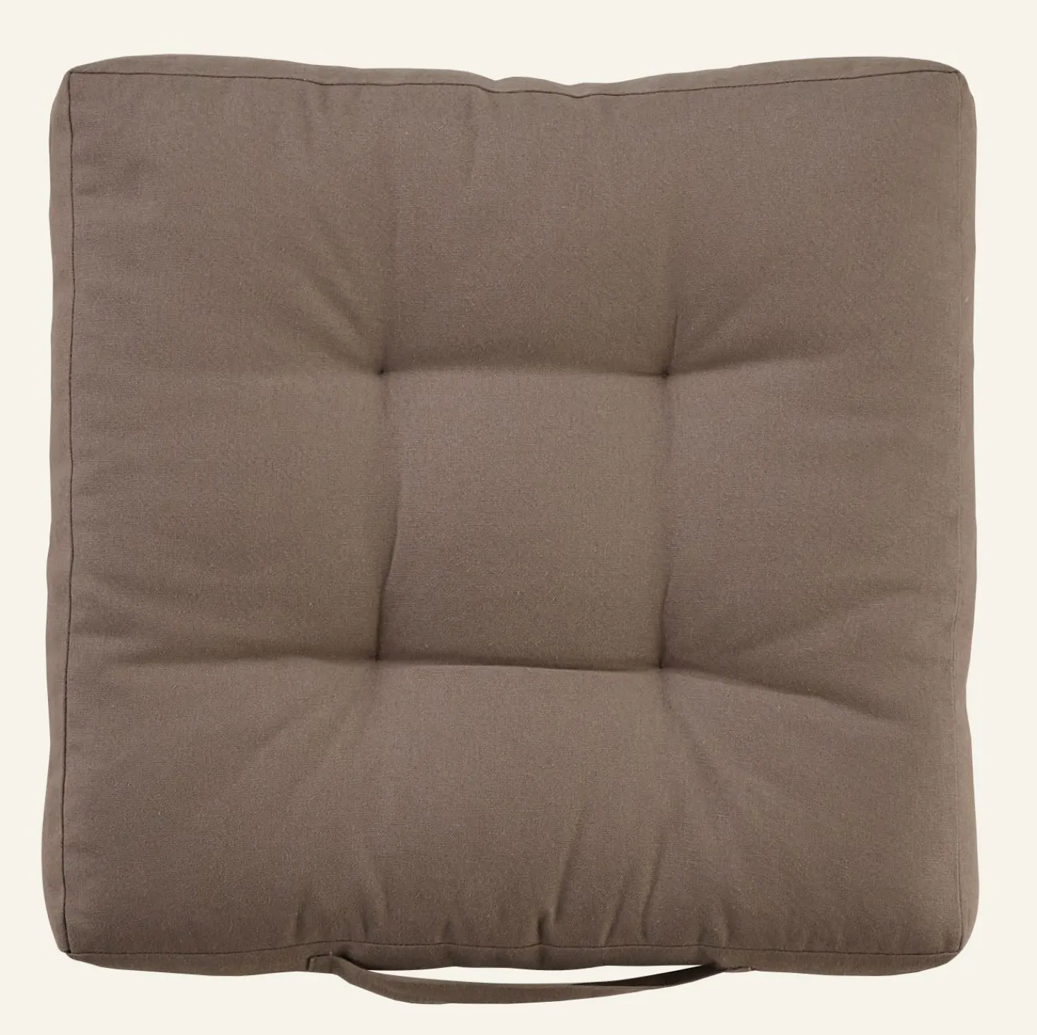 Sittkudde taupe - 40x40x5 cm