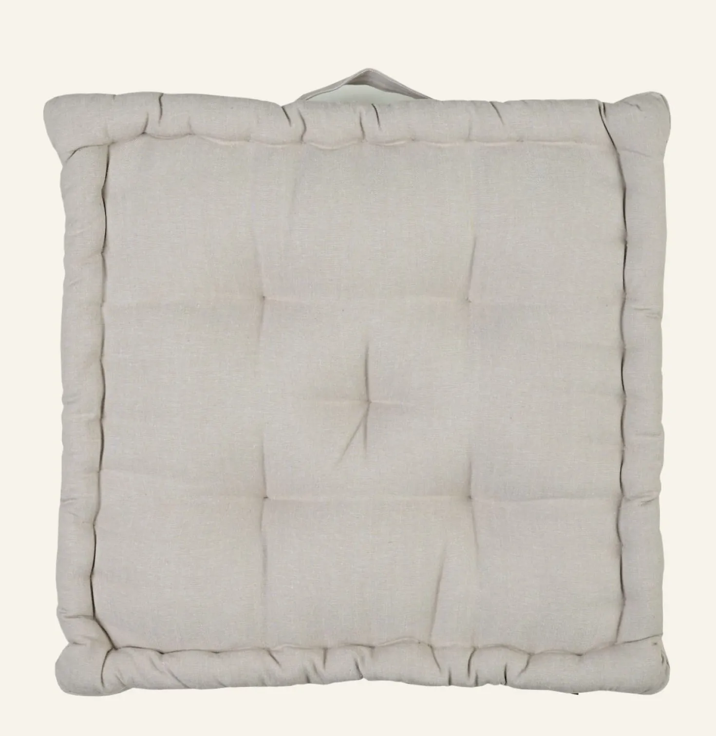 Sittkudde taupe - 45x45x7 cm
