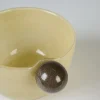 Skål ljusgul - 16x14x8 cm