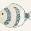 Skål multi/blå - 11x7,2x1,7 cm