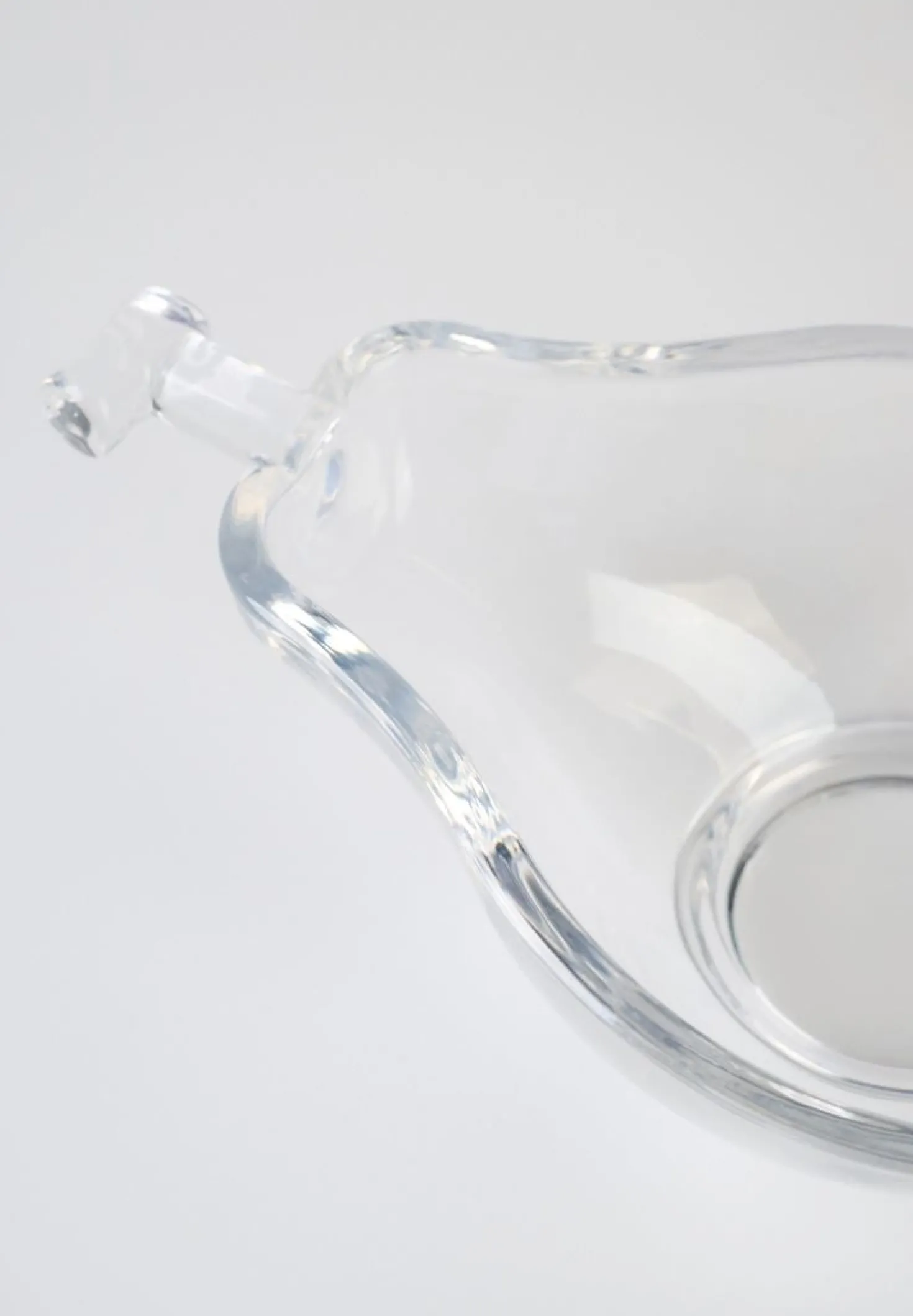 Skål transparent - 14,5x9,7x4,8 cm