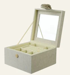 Smyckeskrin natur - 20x20 cm