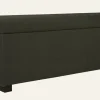 Sängbänk olivgrön - 145x46x47 cm