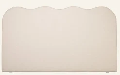 Sänggavel beige - 197x7x113 cm