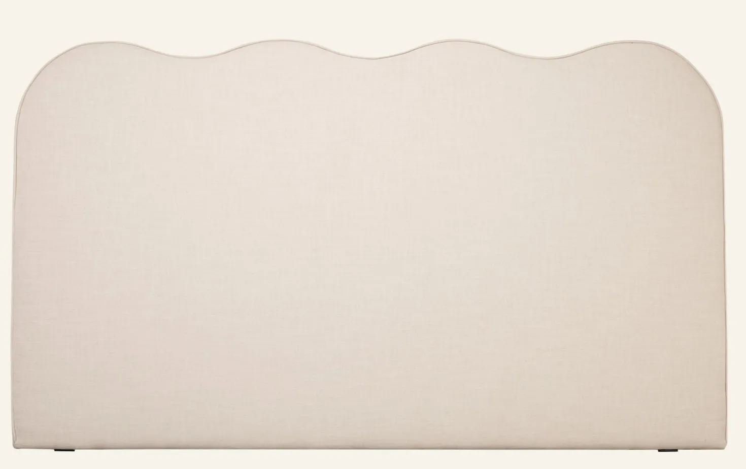 Sänggavel beige - 197x7x113 cm