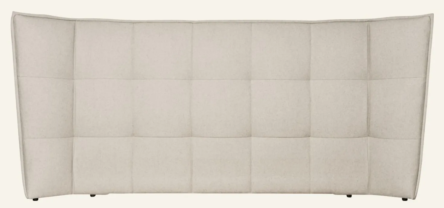 Sänggavel natur - 260x115x8 cm