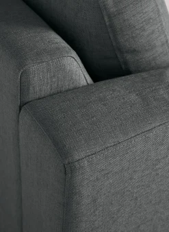 Soffa divan höger grå - 269x220x80 cm