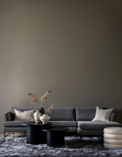 Soffa schäslong höger grå - 300x156x80 cm
