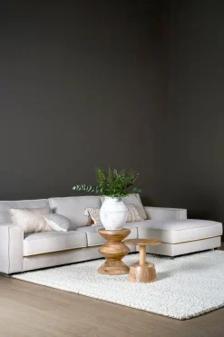 Soffa schäslong höger natur - 315x156x79 cm