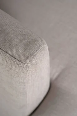 Soffa schäslong vänster beige - 300x156x80 cm