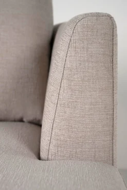 Soffa schäslong vänster beige - 300x156x80 cm