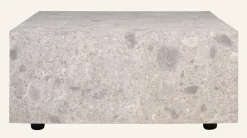Soffbord multi/grå - 70x110x40 cm