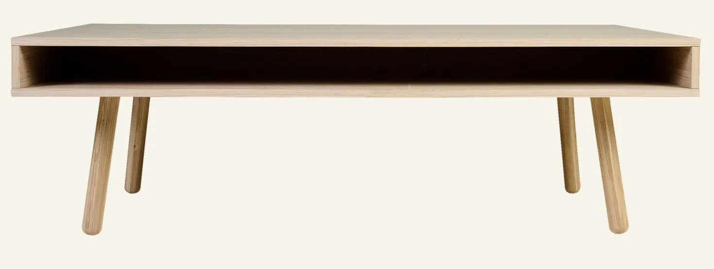 Soffbord natur - 70x130x48 cm