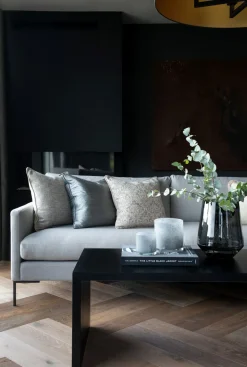 Soffbord svart - 56x120x45 cm