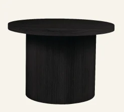 Soffbord svart - 60x60x41 cm ø60