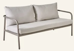 Soffgrupp ljusgrå - 164x67x57 cm