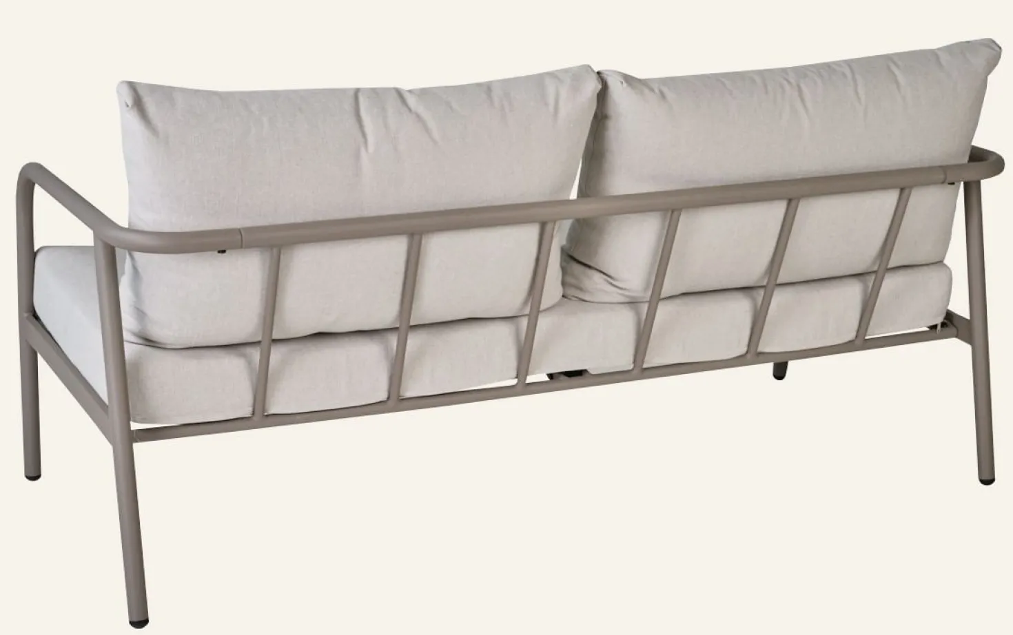 Soffgrupp ljusgrå - 164x67x57 cm