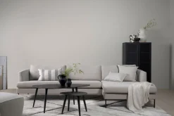 Sofföverdrag schäslong höger beige - -