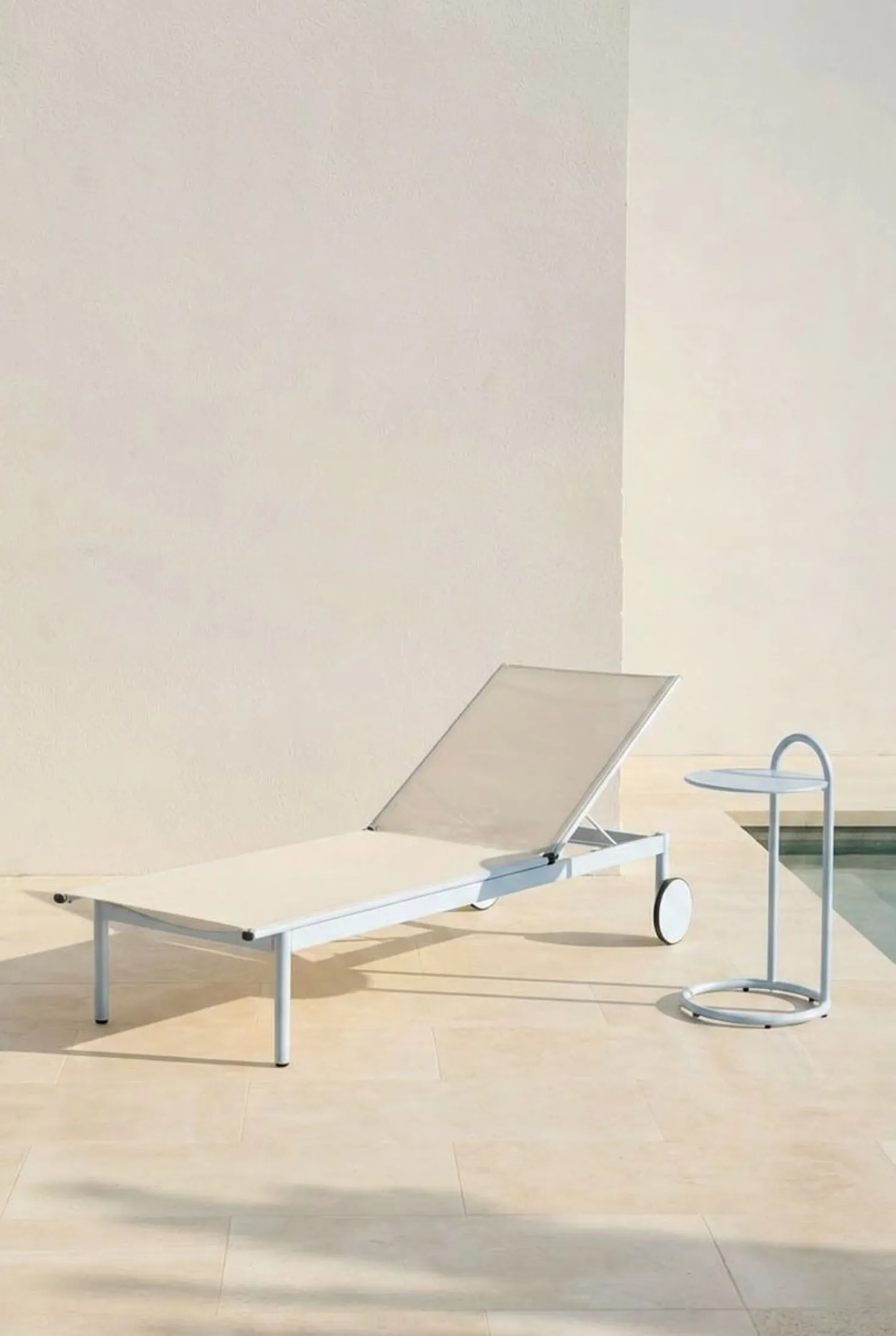 Solsäng beige - 69x198x35 cm