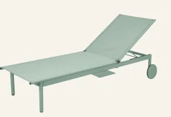 Solsäng grågön - 69x198x35 cm