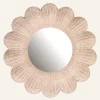 Spegel ljus natur - 73x73x9 cm
