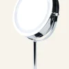 Spegel silver - 20x13x32 cm