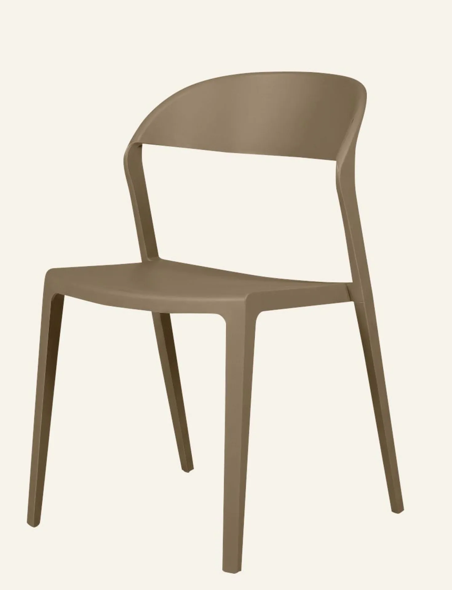 Stol mörk beige - 80 cm