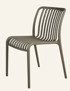 Stol taupe - 47x58x80 cm