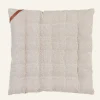 Stolsdyna beige - 40x40x4 cm