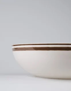 Stor skål brun - ø34 cm