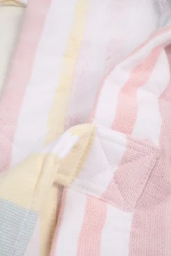 Strandväska multi/rosa - one size
