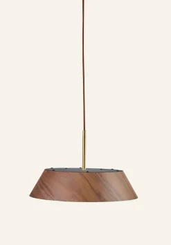 Taklampa brun - 18 cm ø33
