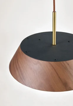 Taklampa brun - 18 cm ø33