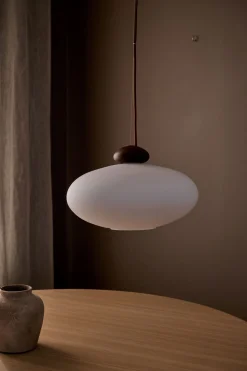 Taklampa brun - 18 cm ø36