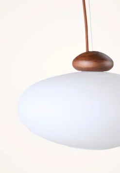 Taklampa brun - 18 cm ø36