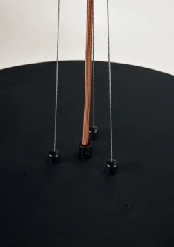 Taklampa brun - 8 cm ø51