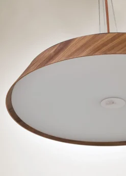 Taklampa brun - 8 cm ø51