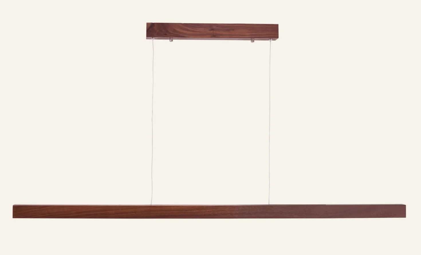 Taklampa brun - 34x120x40 cm