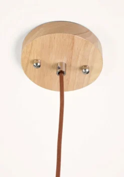 Taklampa natur - 25 cm ø30