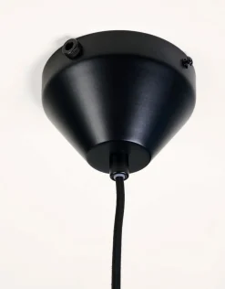 Taklampa svart - 29,5 cm ø34