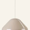 Taklampa taupe - 19,5 cm ø43,4