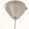 Taklampa taupe - 29,5 cm ø34